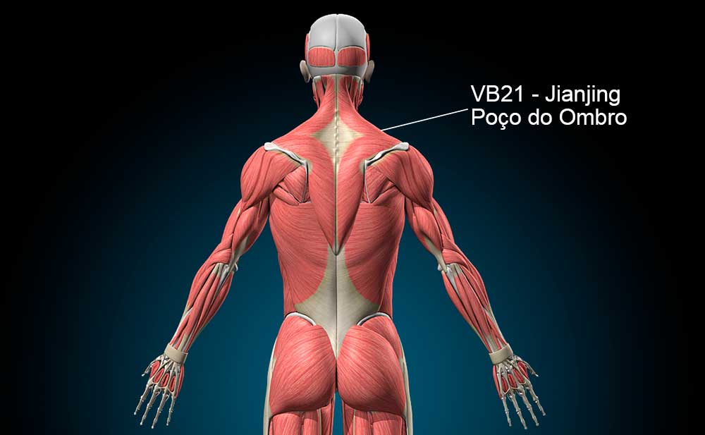 Ponto VB21 no meridiano da Vesícula Biliar.
